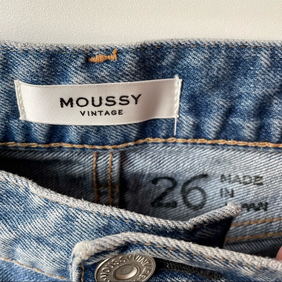 Moussy Sonora High Waist Flare Jeans - Picture 5 of 5